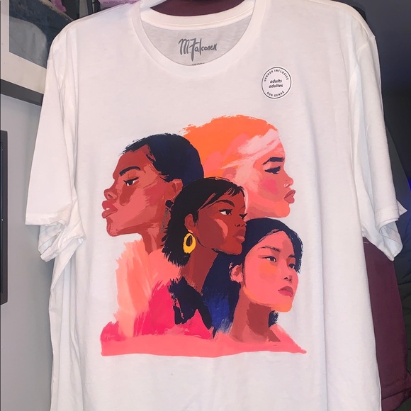 M Falconer women’s foundation painting 2xl shirt - Picture 2 of 7